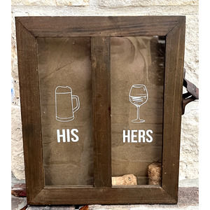 Beer Cap vs. Wine Cork Home Decor with Bottle Opener